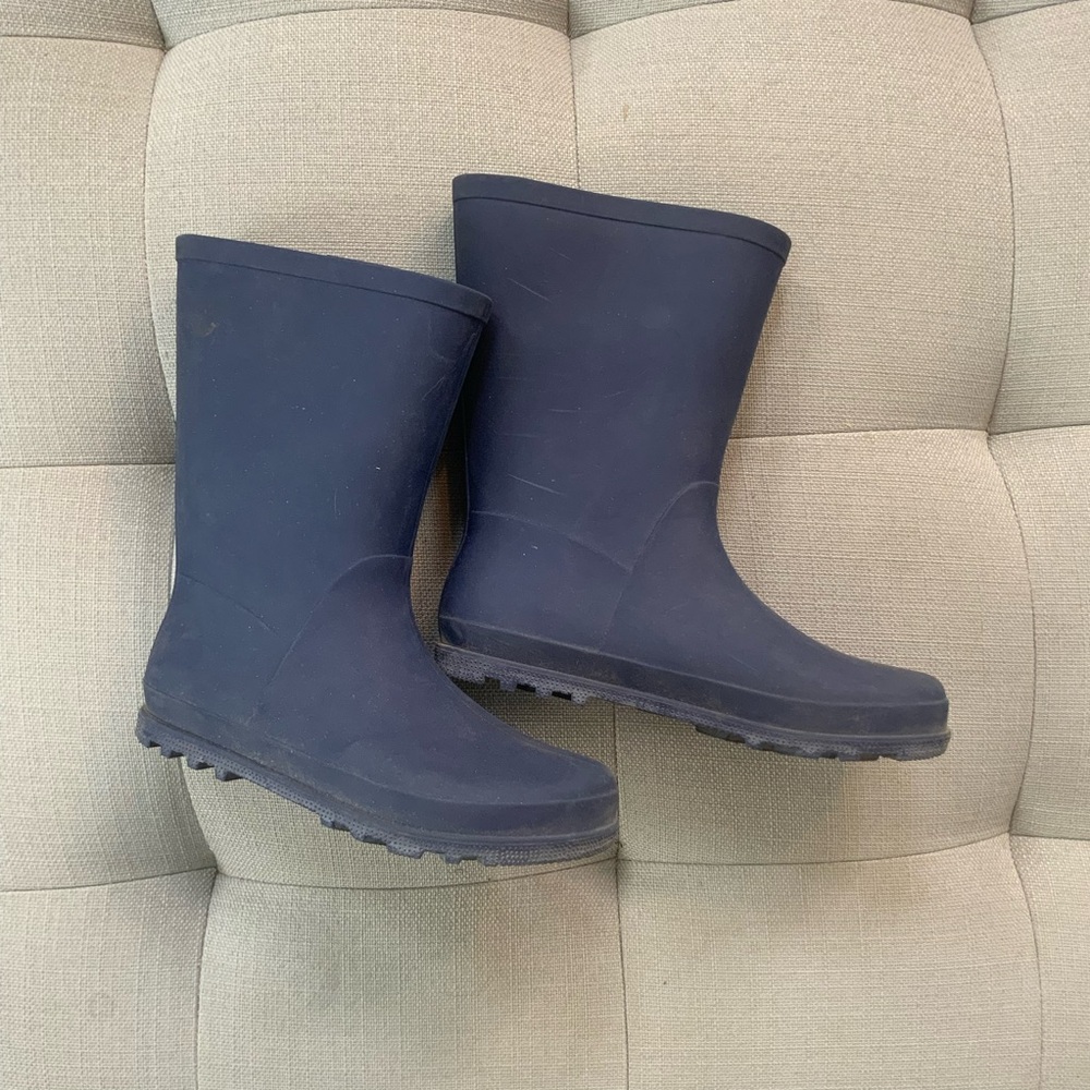 ☔️Navy Blue Rain Boots💧